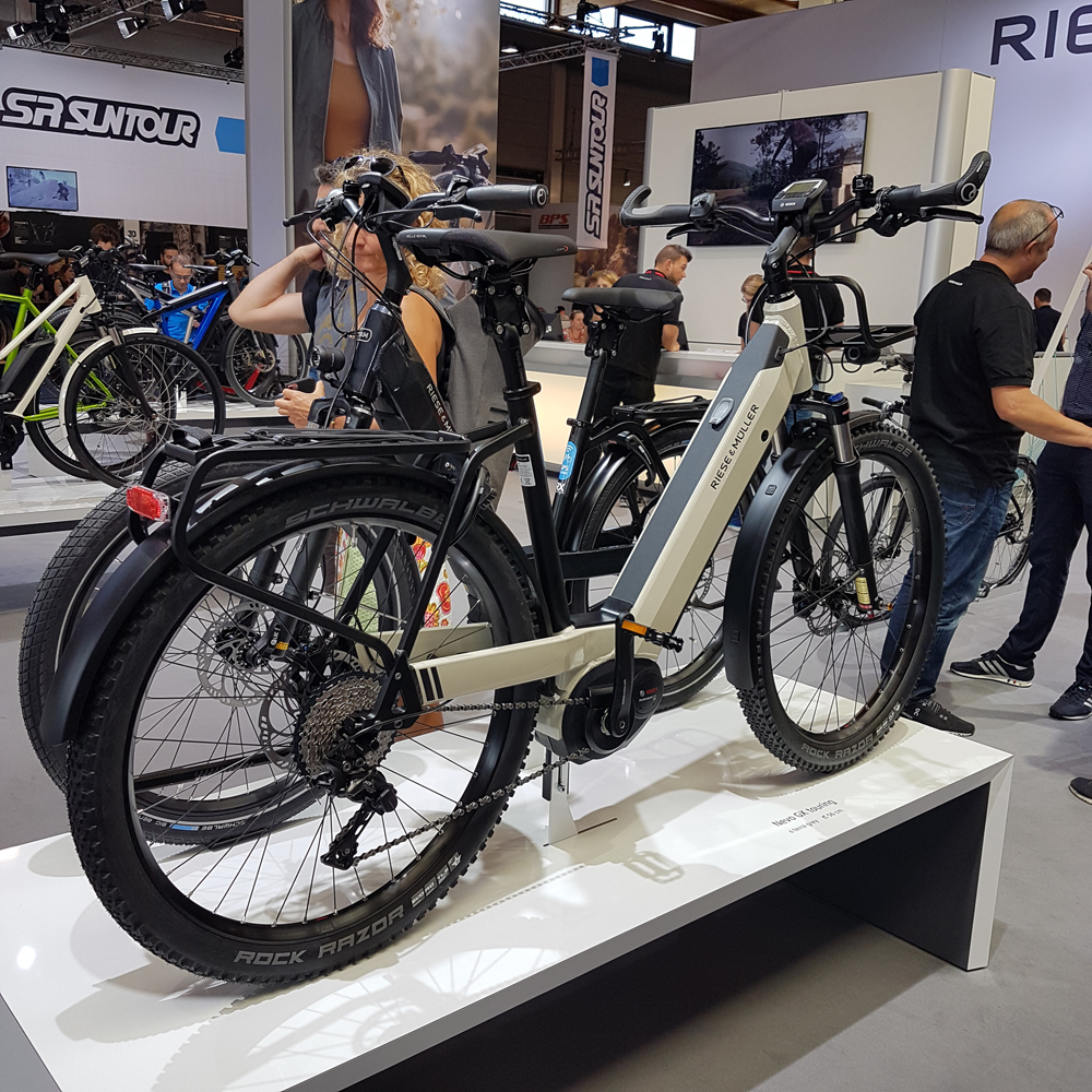 Ici présenté en version Touring, la Version Rohloff avec la commande electronique est la version la plus haut de gamme