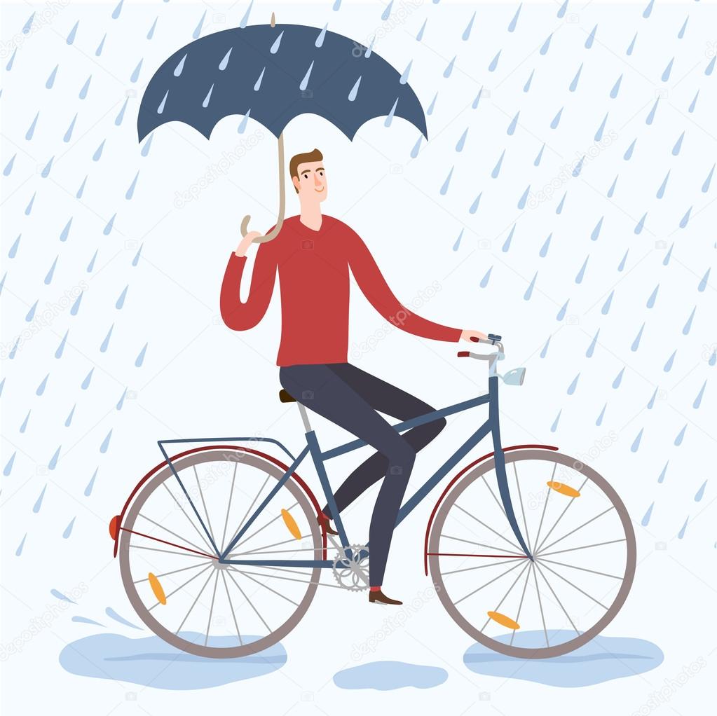 Faire du vélo sous la pluie : l'équipement essentiel